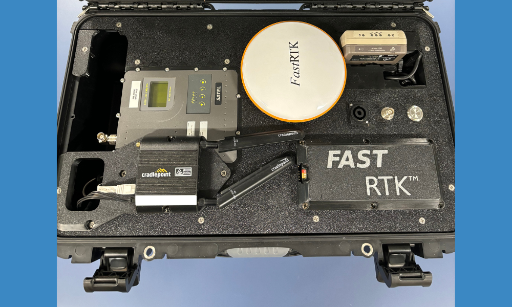 Labeled FastRTK Mobile Base Station